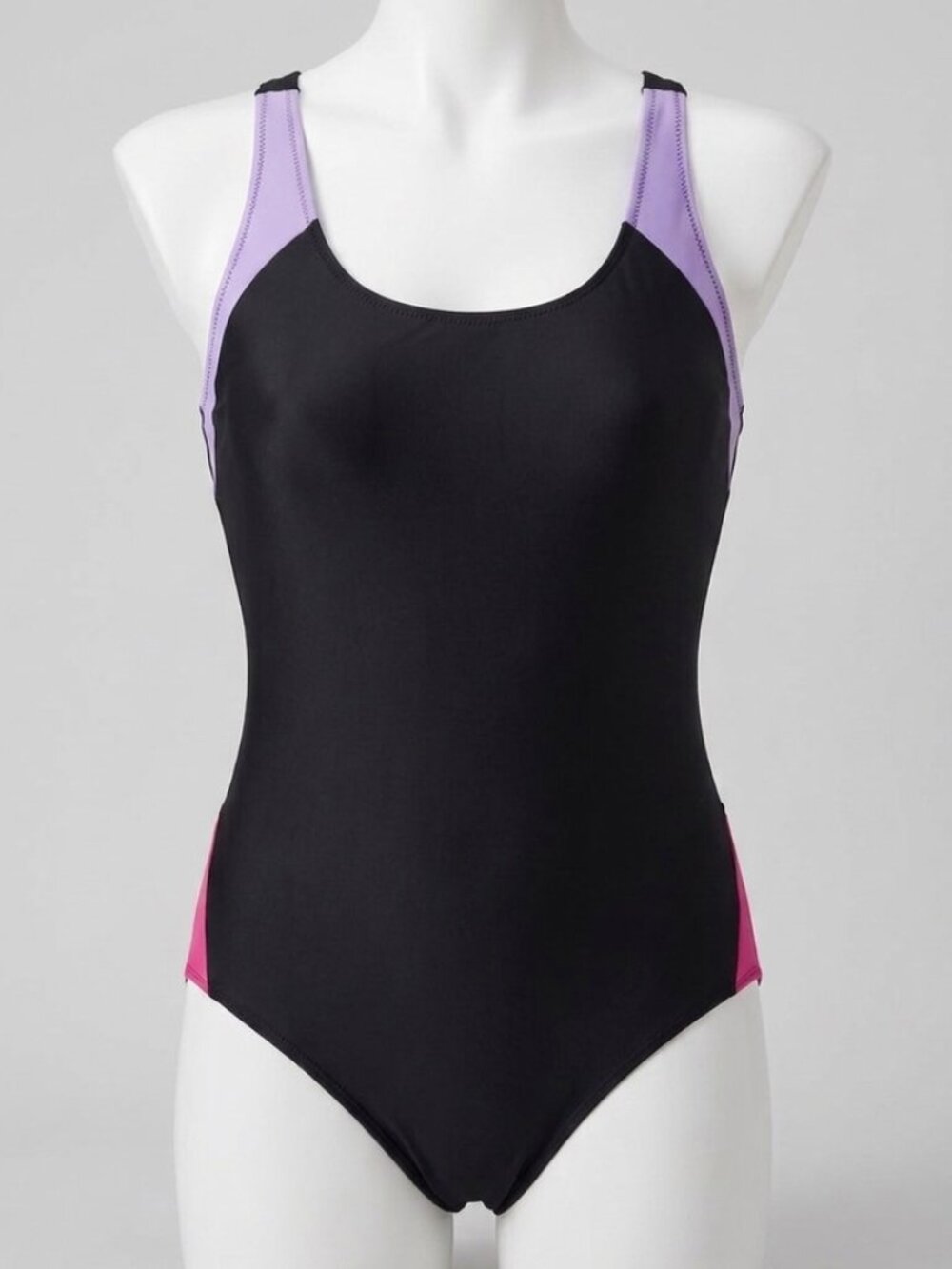 Amazon NWOT Black One Piece Swimsuit XXL